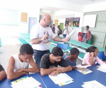 REUNIÃO COM LIDERES DA EMEF CIDADE POMAR - MATUTINO