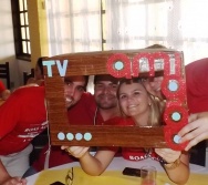 AMIGAB - EQUIPE COLORIR INICIANDO OS TRABALHOS