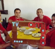 AMIGAB - EQUIPE COLORIR INICIANDO OS TRABALHOS