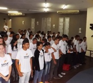 PALESTRA TODOS CONTRA O  BULLYING NO SENAC - 300 ADOLESCENTES CAPACITADOS