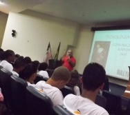 PALESTRA TODOS CONTRA O  BULLYING NO SENAC - 300 ADOLESCENTES CAPACITADOS