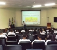 PALESTRA TODOS CONTRA O  BULLYING NO SENAC - 300 ADOLESCENTES CAPACITADOS