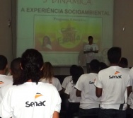 PALESTRA TODOS CONTRA O  BULLYING NO SENAC - 300 ADOLESCENTES CAPACITADOS