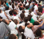  ETAPA COOPERAR do Projeto Colorir hoje no CMEI INTEGRACAO - SERRA - ES.