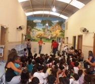  ETAPA COOPERAR do Projeto Colorir hoje no CMEI INTEGRACAO - SERRA - ES.