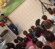  ETAPA COOPERAR do Projeto Colorir hoje no CMEI INTEGRACAO - SERRA - ES.