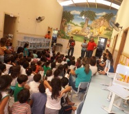  ETAPA COOPERAR do Projeto Colorir hoje no CMEI INTEGRACAO - SERRA - ES.