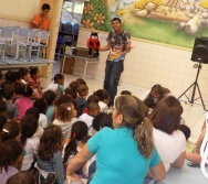  ETAPA COOPERAR do Projeto Colorir hoje no CMEI INTEGRACAO - SERRA - ES.