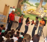  ETAPA COOPERAR do Projeto Colorir hoje no CMEI INTEGRACAO - SERRA - ES.