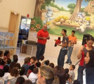  ETAPA COOPERAR do Projeto Colorir hoje no CMEI INTEGRACAO - SERRA - ES.