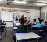 1ª etapa do Projeto Cuida de Mim - Enfrentamento ao Bullying - EEEFM MARINGÁ