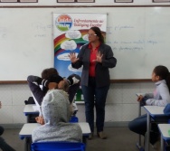 1ª etapa do Projeto Cuida de Mim - Enfrentamento ao Bullying - EEEFM MARINGÁ