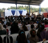 A ORQUESTRA FILARMÔNICA DO ES NA EEEF MANOEL PASCHOAL EM FLEXAL CARIACICA - FOMOS CONVIDADOS 