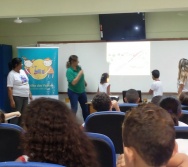 NA TRILHA DOS VALORES - CAPRI DE ALUNOS - ESCOLA MANOEL PASCHOAL - CARIACICA