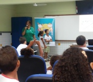 NA TRILHA DOS VALORES - CAPRI DE ALUNOS - ESCOLA MANOEL PASCHOAL - CARIACICA