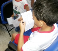 NA TRILHA DOS VALORES - CAPRI DE ALUNOS - ESCOLA MANOEL PASCHOAL - CARIACICA