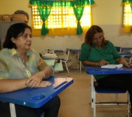 Reunião de adesão ao Projeto NA TRILHA DOS VALORES da EMEF ANTÔNIO VIEIRA DE REZENDE - SERRA