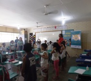 NA TRILHA DOS VALORES - CAPRI DE ALUNOS - ESCOLA ESCOLA EMEF AMÉRICO GUIMARÃES - SERRA