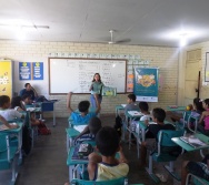 NA TRILHA DOS VALORES - CAPRI DE ALUNOS - ESCOLA ESCOLA EMEF AMÉRICO GUIMARÃES - SERRA