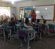 NA TRILHA DOS VALORES - CAPRI DE ALUNOS - ESCOLA ESCOLA EMEF AMÉRICO GUIMARÃES - SERRA