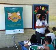 NA TRILHA DOS VALORES - CAPRI DE ALUNOS - ESCOLA ESCOLA EMEF AMÉRICO GUIMARÃES - SERRA