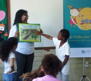 NA TRILHA DOS VALORES - CAPRI DE ALUNOS - ESCOLA ESCOLA EMEF AMÉRICO GUIMARÃES - SERRA