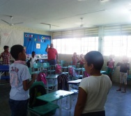 NA TRILHA DOS VALORES - CAPRI DE ALUNOS - ESCOLA ESCOLA EMEF AMÉRICO GUIMARÃES - SERRA