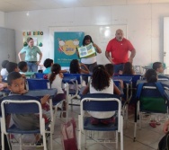 NA TRILHA DOS VALORES - CAPRI DE ALUNOS - ESCOLA ESCOLA EMEF AMÉRICO GUIMARÃES - SERRA