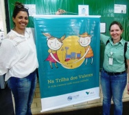 NA TRILHA DOS VALORES - CAPRI DE ALUNOS - ESCOLA ESCOLA EMEF AMÉRICO GUIMARÃES - SERRA