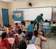 NA TRILHA DOS VALORES - CAPRI DE ALUNOS - ESCOLA ESCOLA EMEF ANTÔNIO V. DE REZENDE - SERRA