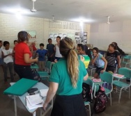 NA TRILHA DOS VALORES - CAPRI DE ALUNOS - ESCOLA ESCOLA EMEF ANTÔNIO V. DE REZENDE - SERRA