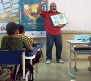 NA TRILHA DOS VALORES - CAPRI DE ALUNOS - ESCOLA ESCOLA EMEF ANTÔNIO V. DE REZENDE - SERRA