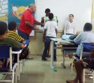 NA TRILHA DOS VALORES - CAPRI DE ALUNOS - ESCOLA ESCOLA EMEF ANTÔNIO V. DE REZENDE - SERRA