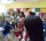 NA TRILHA DOS VALORES - CAPRI DE ALUNOS - ESCOLA ESCOLA EMEF ANTÔNIO V. DE REZENDE - SERRA