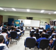 NA TRILHA DOS VALORES - CAPRI DE ALUNOS - ESCOLA MANOEL PASCHOAL - CARIACICA