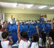 NA TRILHA DOS VALORES - CAPRI DE ALUNOS - ESCOLA MANOEL PASCHOAL - CARIACICA
