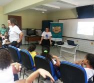 NA TRILHA DOS VALORES - CAPRI DE ALUNOS - ESCOLA MANOEL PASCHOAL - CARIACICA