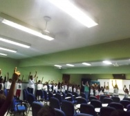 NA TRILHA DOS VALORES - CAPRI DE ALUNOS - ESCOLA MANOEL PASCHOAL - CARIACICA