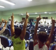 NA TRILHA DOS VALORES - CAPRI DE ALUNOS - ESCOLA MANOEL PASCHOAL - CARIACICA