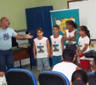 NA TRILHA DOS VALORES - CAPRI DE ALUNOS - ESCOLA MANOEL PASCHOAL - CARIACICA