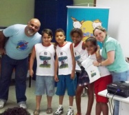 NA TRILHA DOS VALORES - CAPRI DE ALUNOS - ESCOLA MANOEL PASCHOAL - CARIACICA