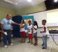 NA TRILHA DOS VALORES - CAPRI DE ALUNOS - ESCOLA MANOEL PASCHOAL - CARIACICA