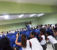 NA TRILHA DOS VALORES - CAPRI DE ALUNOS - ESCOLA MANOEL PASCHOAL - CARIACICA