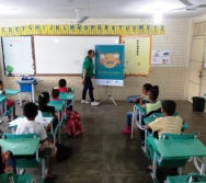 NA TRILHA DOS VALORES - VESPERTINO- EMEF AMÉRICO GUIMARÃES