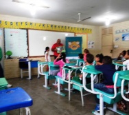 NA TRILHA DOS VALORES - VESPERTINO- EMEF AMÉRICO GUIMARÃES