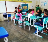 NA TRILHA DOS VALORES - VESPERTINO- EMEF AMÉRICO GUIMARÃES