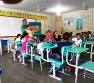 NA TRILHA DOS VALORES - VESPERTINO- EMEF AMÉRICO GUIMARÃES