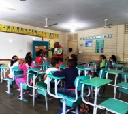 NA TRILHA DOS VALORES - VESPERTINO- EMEF AMÉRICO GUIMARÃES