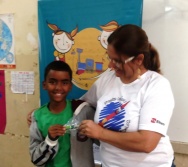 NA TRILHA DOS VALORES - CAPRI DE ALUNOS - ESCOLA ANTÔNIO VIEIRA DE REZENDE  - SERRA - ES