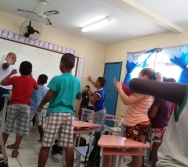 NA TRILHA DOS VALORES - CAPRI DE ALUNOS - ESCOLA ANTÔNIO VIEIRA DE REZENDE  - SERRA - ES
